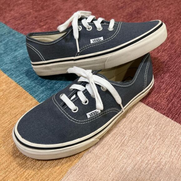 Vans originals in grey/blue Size women's 7.5 - Picture 1 of 5